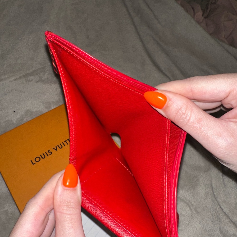 Louis Vuitton Scarlet Epi Leather Wallet - Picture 3 of 13